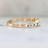 Open Cuff Diamonds Ring in 18K Yellow Gold