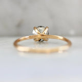 1.02ct Stella Salt & Pepper Diamond Round Brilliant Cut Ring - 18K Gold