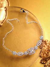 18K White Gold Baguette Cut White Diamond Bracelet – F Color, VS Clarity