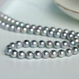 Top Grade Silver-Grey Tone Akoya Pearl Strands - Madama Pearls