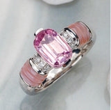 1.86Ct Myanmar Pink Spinel Ring - 18K White Gold