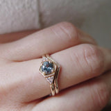 Yellow Sapphire 18K Yellow Gold Hexagon Ring