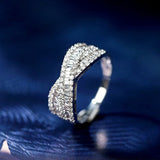 White Diamond Classic Set Wedding Ring in 18K White Gold