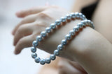 Top Grade Silver-Grey Tone Akoya Pearl Strands - Madama Pearls