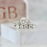 Big Five Round Diamond Ring in 18K Yellow Gold