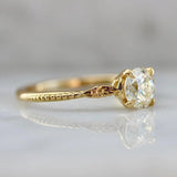 1.02ct Round Brilliant Cut Diamond Engagement Ring in 18K Yellow Gold