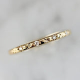 Starlight Diamonds Band Ring in 18K Yellow Gold