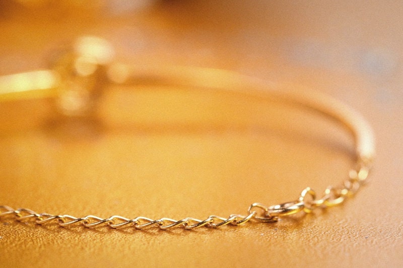 Fancy Yellow Diamonds Bracelets in 18K Two Tone Gold