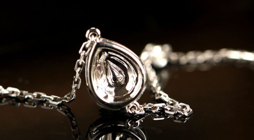 Pink Diamond Pear-Shaped Bracelets in 18K White Gold