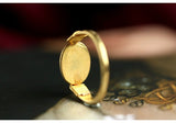 Garnet Antique Egyptian Ring in 22K Yellow Gold