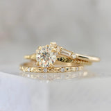 Starlight Diamonds Band Ring in 18K Yellow Gold