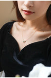 Vintage Emerald 18K Yellow Gold Granulation Necklace