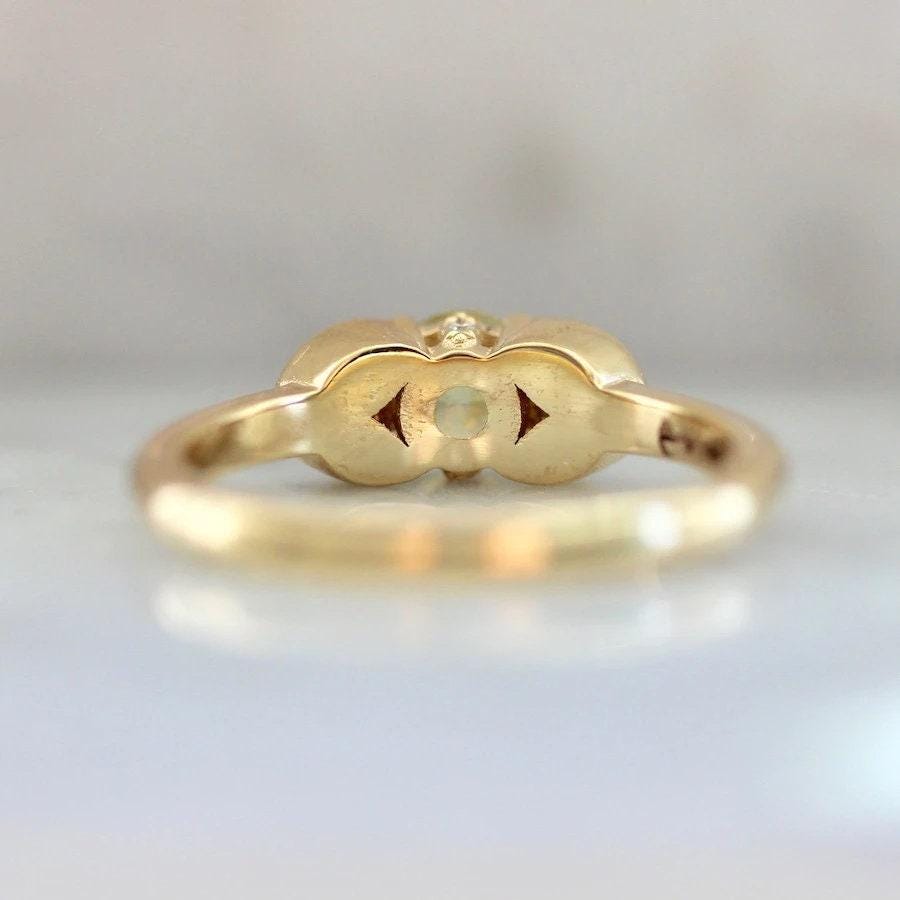 Yellow Sapphire & Diamond 14K Yellow Gold Ring