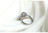 Alocasia Design Emerald & Sapphire Statement Ring in 18K Gold